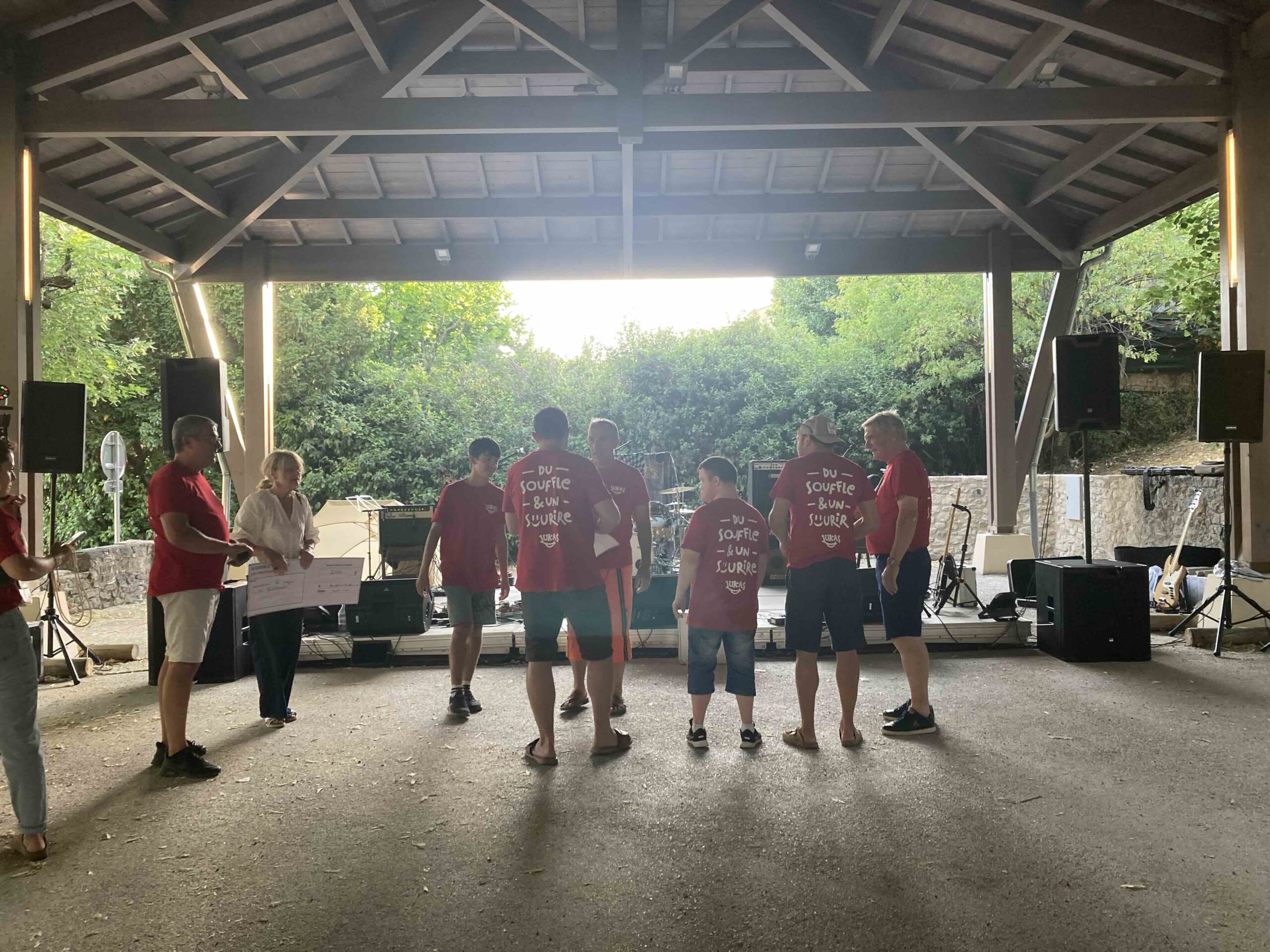 Journée caritative « un sourire et du souffle » à montbrun-les-bains
